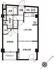 アーバンパーク代官山2 309 間取り図