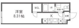 EDIT新宿富久町 203 間取り図