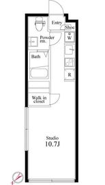 EDIT新宿富久町 304 間取り図