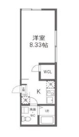 EDIT新宿富久町 105 間取り図