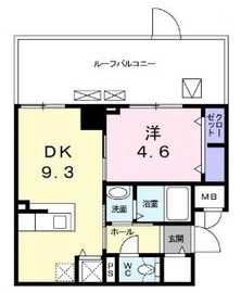 ローヤルマンション 402 間取り図