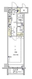 フィース水天宮前 1階 間取り図