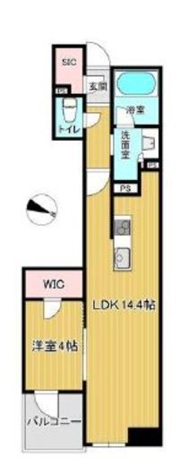 プラウド千代田淡路町 5階 間取り図