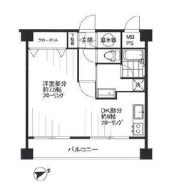 グランドメゾン田町 4階 間取り図