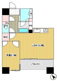 ライオンズシティ東京タイムズプレイス 4階 間取り図