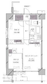 A-standard芝浦 101 間取り図