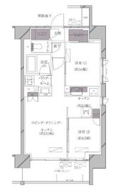 A-standard芝浦 304 間取り図