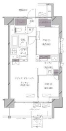 A-standard芝浦 104 間取り図