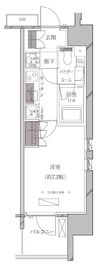 A-standard芝浦 614 間取り図