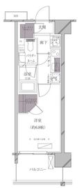 A-standard芝浦 710 間取り図