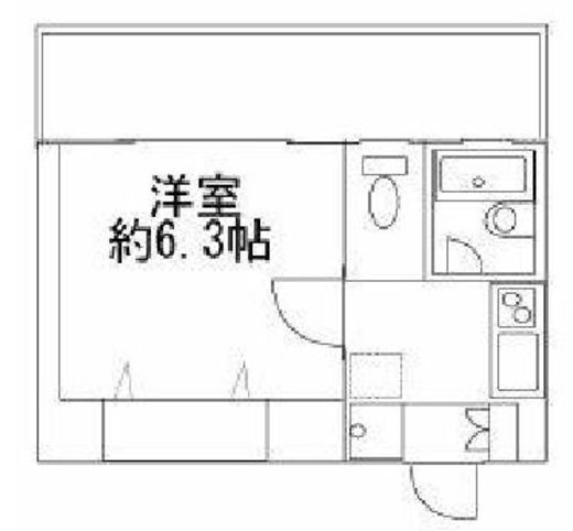 ヒューリックレジデンス参宮橋 610 間取り図