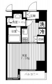 セリーズ門前仲町 206 間取り図