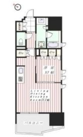 ライオンズ千代田三崎町 4階 間取り図