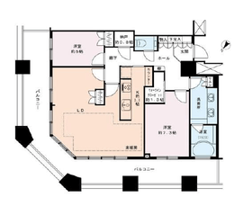 芝浦アイランド ケープタワー 27階 間取り図