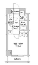 コンフォリア市谷柳町 803 間取り図