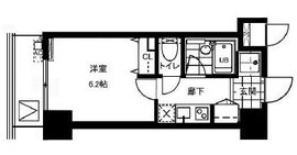 レジディア文京本郷2 406 間取り図