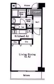 グランハイツ池尻 614 間取り図