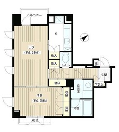 エスペランサ南青山 303 間取り図