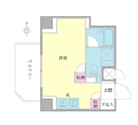 THEパームス学芸大学 401 間取り図