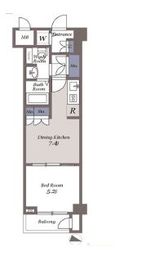 ドゥーエ参宮橋 403 間取り図