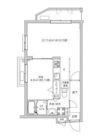 LUMEED飯田橋 1階 間取り図