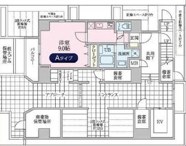 ベーカーハウス 101 間取り図