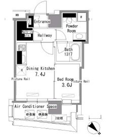 マイタワーレジデンス 1202 間取り図