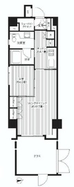 MFPRコート麻布十番 103 間取り図