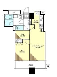 セントラルレジデンス シティタワー池袋 12階 間取り図
