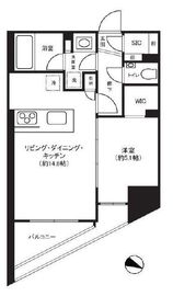 ウィルローズ茅場町 10階 間取り図