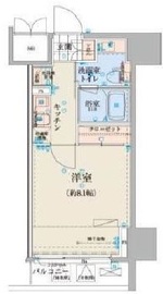 リヴシティ日本橋ネクステシア 6階 間取り図