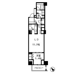 ブリリア代官山プレステージ 4階 間取り図