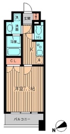 KDXレジデンス神楽坂 603 間取り図
