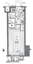 グランド・ガーラ麻布十番 2階 間取り図