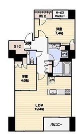 プレミスト南青山 3階 間取り図