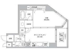 ザ・プレミアムスイート高田馬場 4階 間取り図