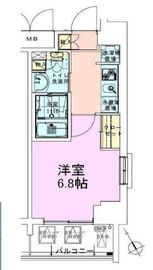 門前仲町レジデンス参番館 705 間取り図