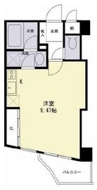 サウサリート高輪 202 間取り図