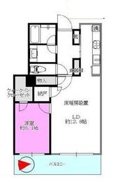 白金タワー 25階 間取り図