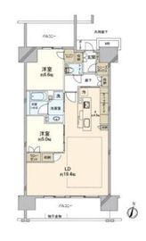 ブリリア辰巳キャナルテラス 15階 間取り図