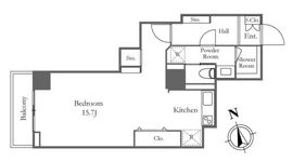 リバーシティ21新川 3214 間取り図