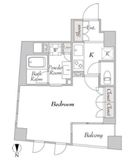 ミリアレジデンス日本橋人形町Ⅱ 901 間取り図
