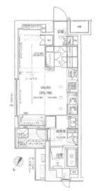 フィーノ渋谷 3階 間取り図