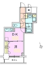 銀座レジデンス伍番館 1005 間取り図