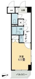 コート新橋 306 間取り図