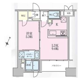 正金アパートメント入船 1002 間取り図