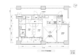 正金アパートメント入船 1301 間取り図