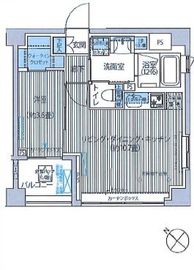 シティカレント目黒学芸大学 301 間取り図