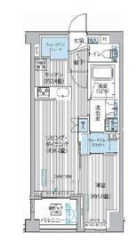 シティカレント目黒学芸大学 304 間取り図