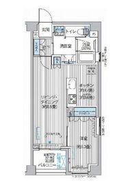 シティカレント目黒学芸大学 405 間取り図